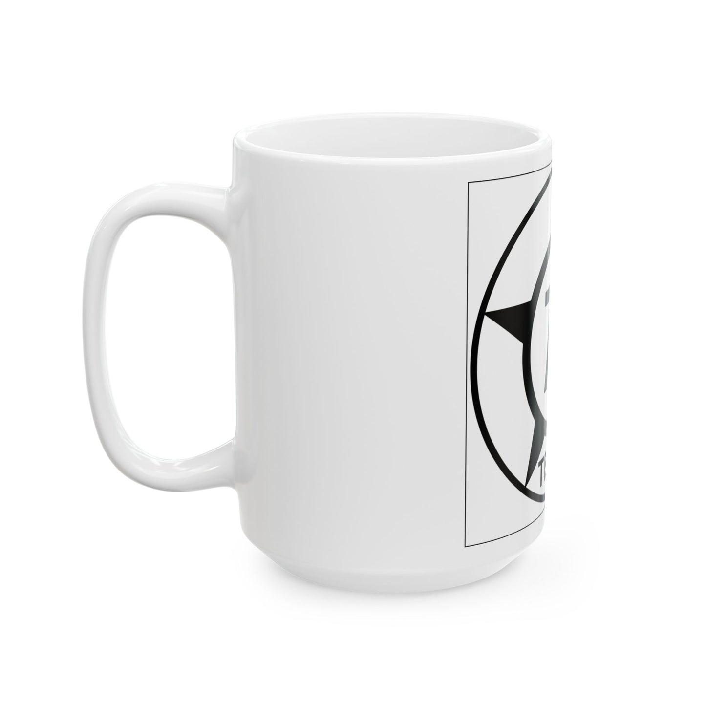 Old Texas 78 (Texas) (Road Sign) White Coffee Mug