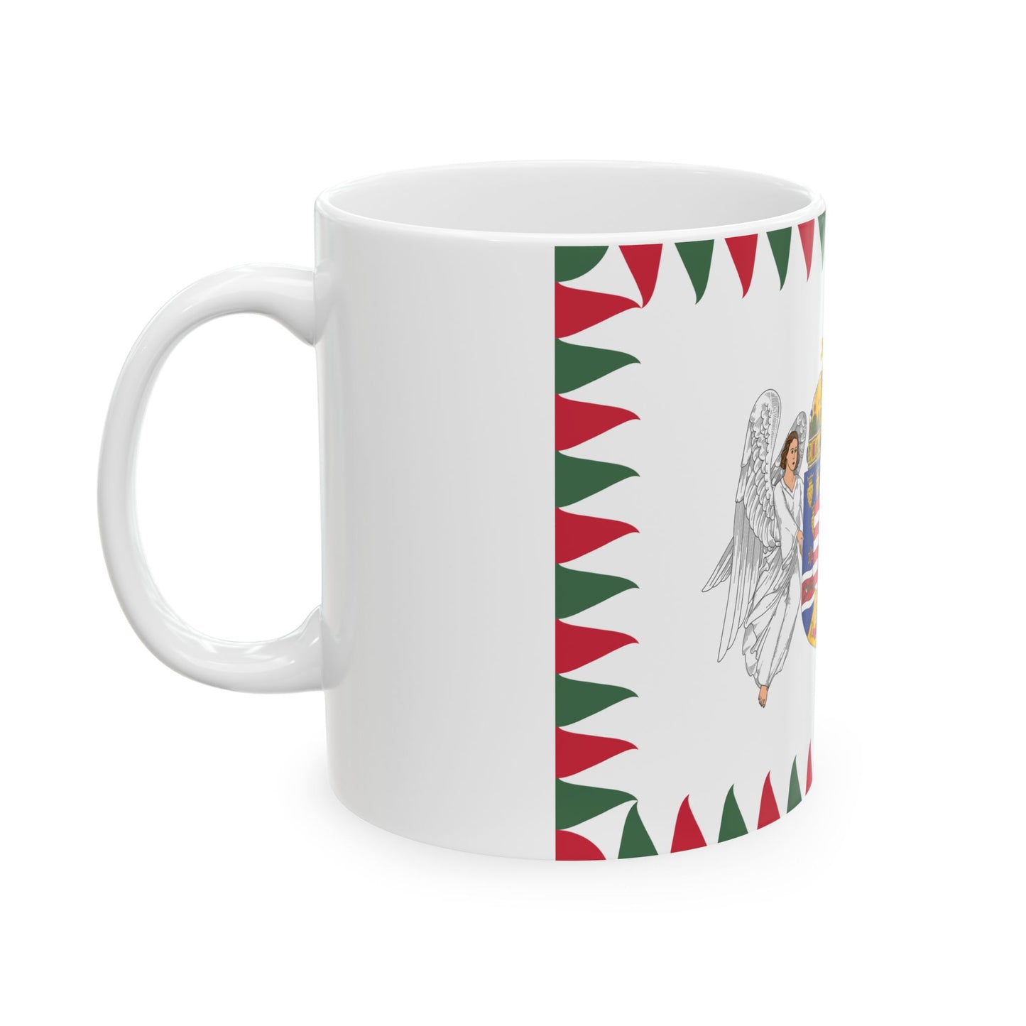 Infantry Colour of the Royal Hungarian Defence Forces 1939-1945 (Hungary) White Coffee Mug