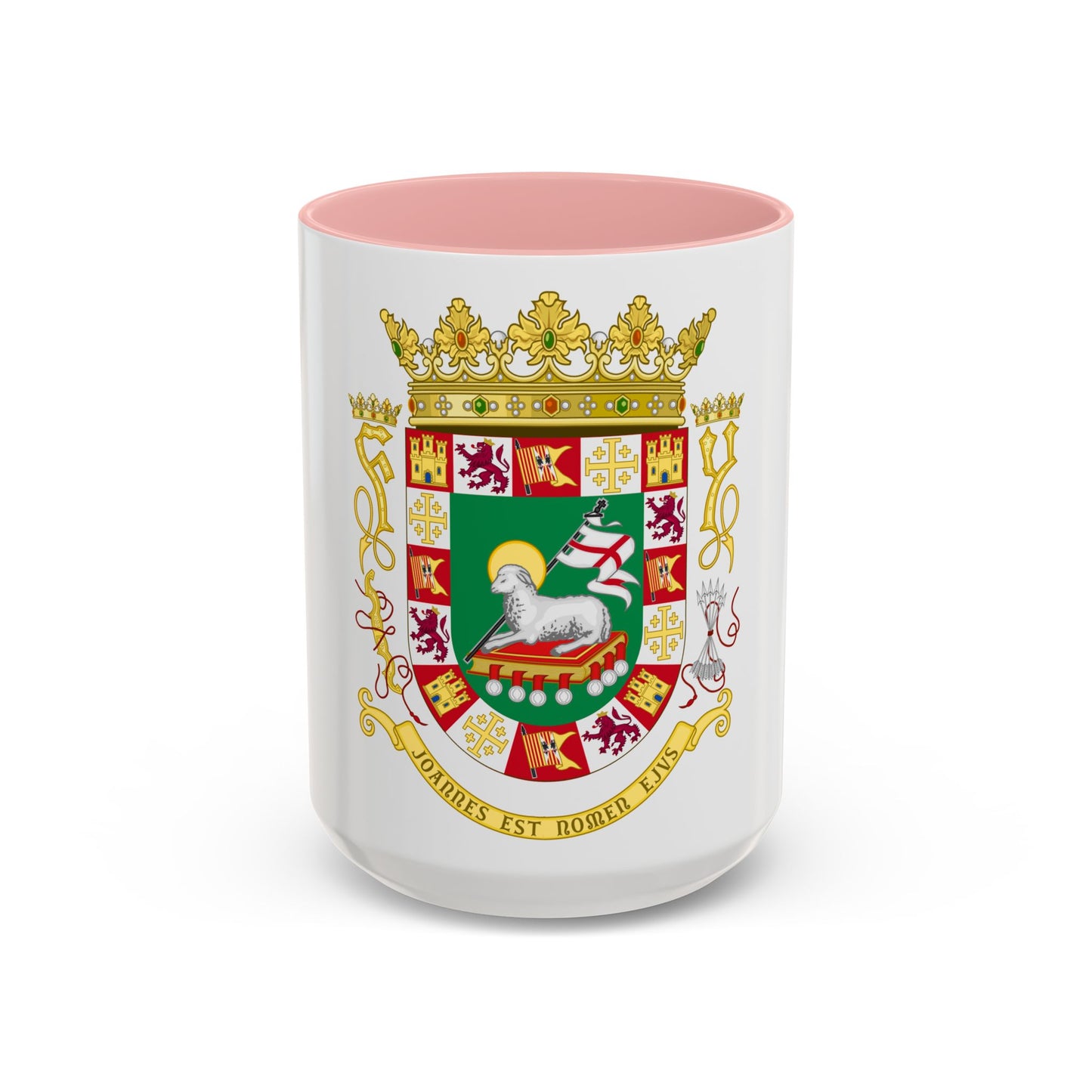 Coat of arms of the Commonwealth of Puerto Rico 2 - Accent Coffee Mug