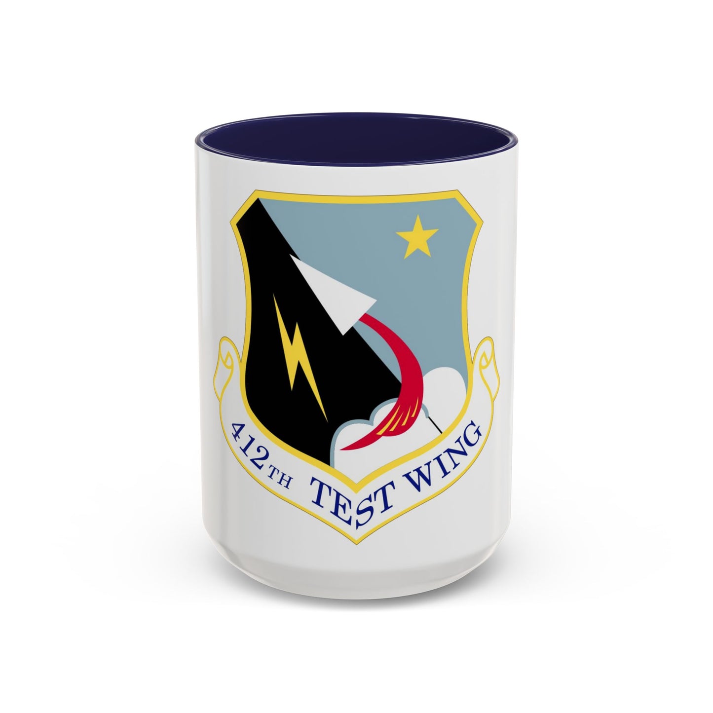 412th Test Wing (U.S. Air Force) Accent Coffee Mug