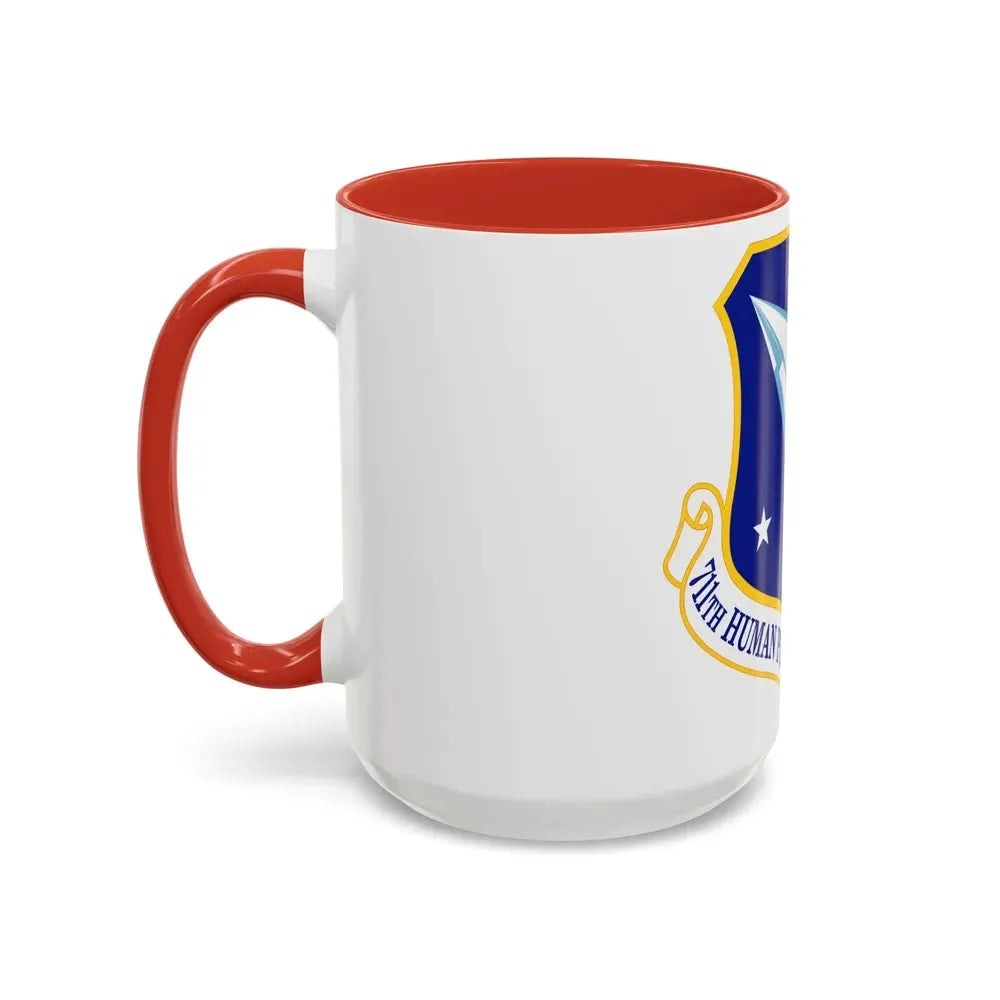 711th Human Performance Wing (U.S. Air Force) Accent Coffee Mug - Go Mug Yourself