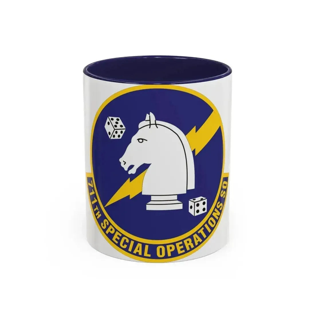 711th Special Operations Squadron (U.S. Air Force) Accent Coffee Mug 11oz Navy - Go Mug Yourself