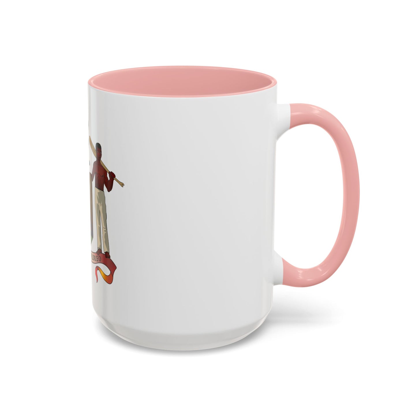 Coat of arms of British Honduras (1907-1967) - Accent Coffee Mug