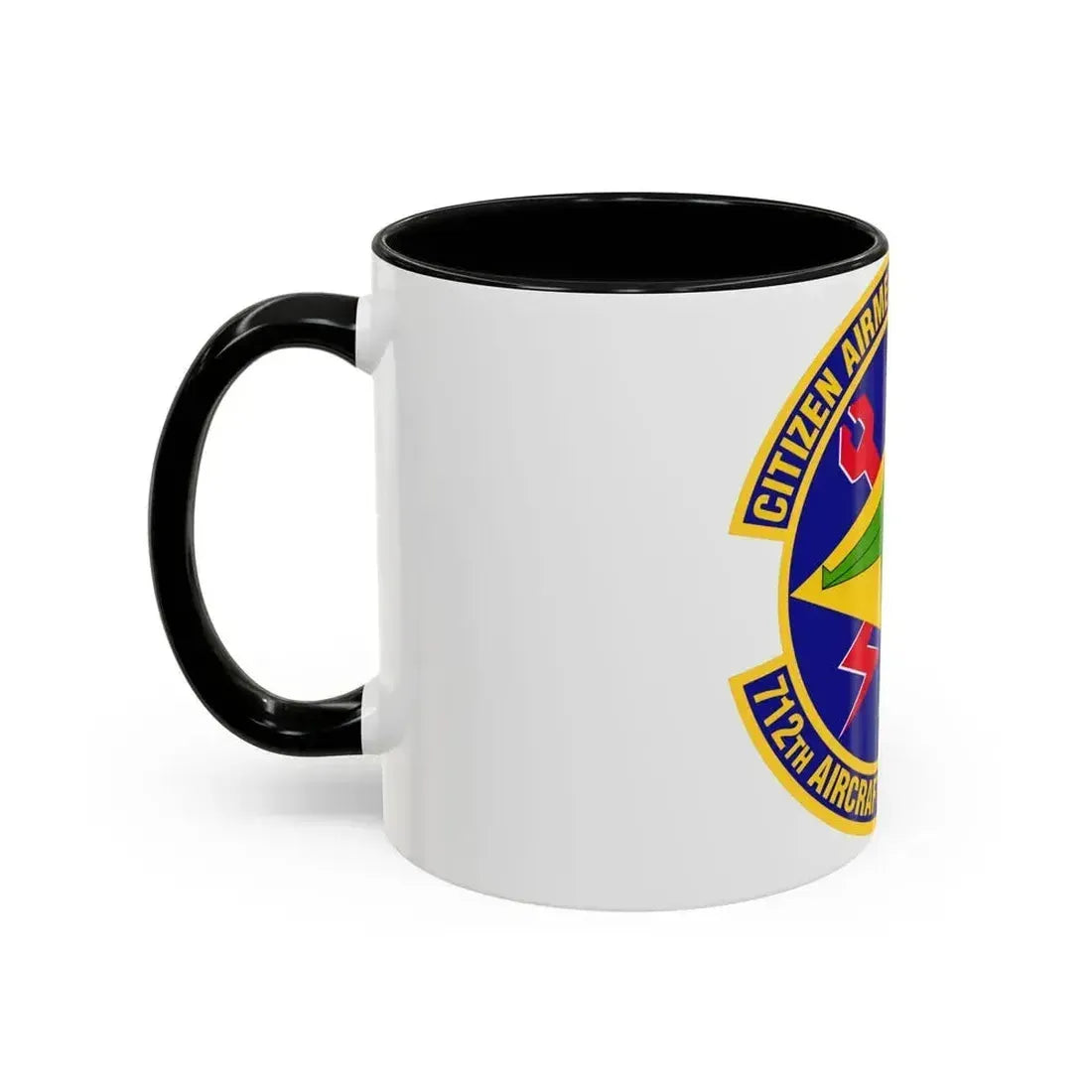 712th Aircraft Maintenance Squadron (U.S. Air Force) Accent Coffee Mug - Go Mug Yourself