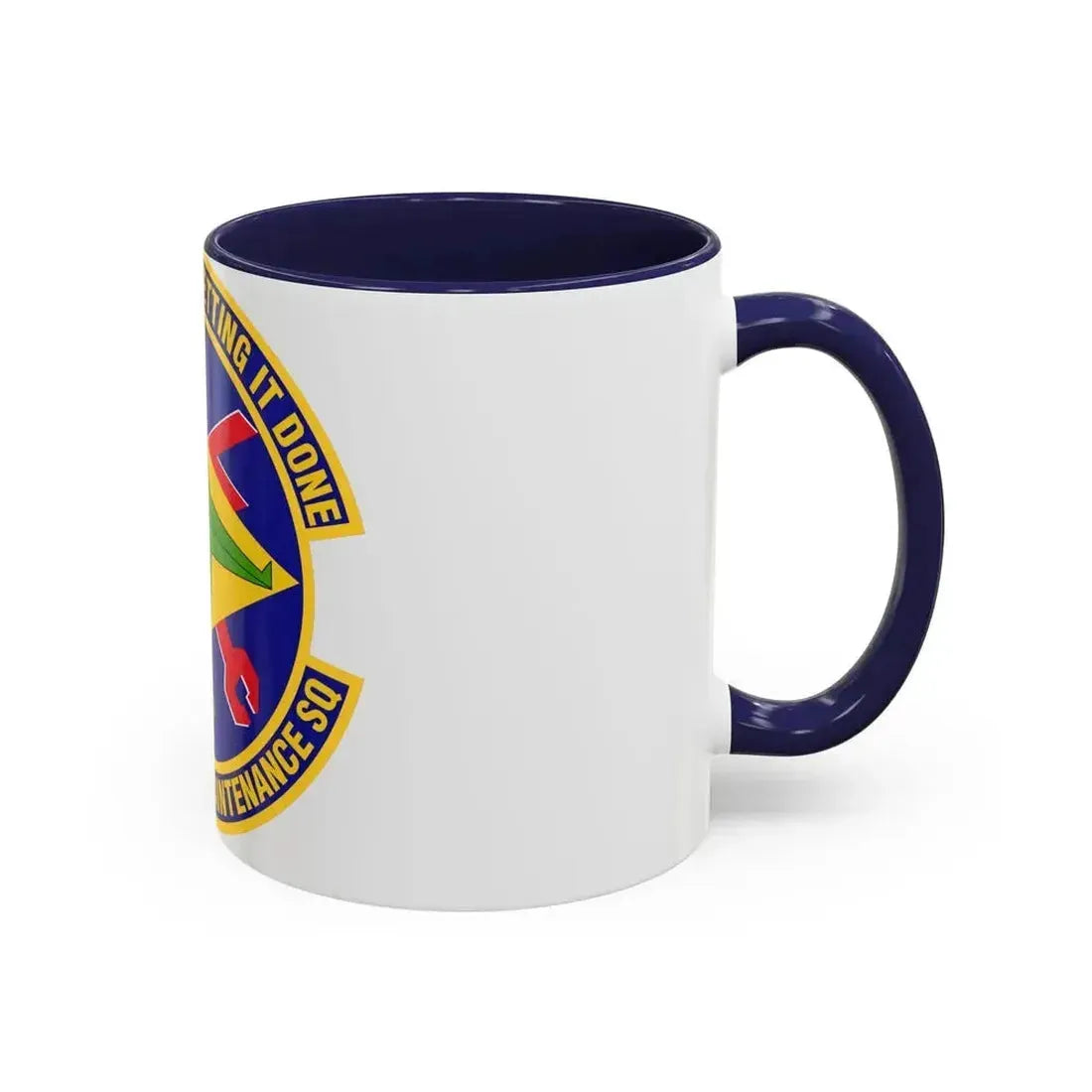712th Aircraft Maintenance Squadron (U.S. Air Force) Accent Coffee Mug - Go Mug Yourself