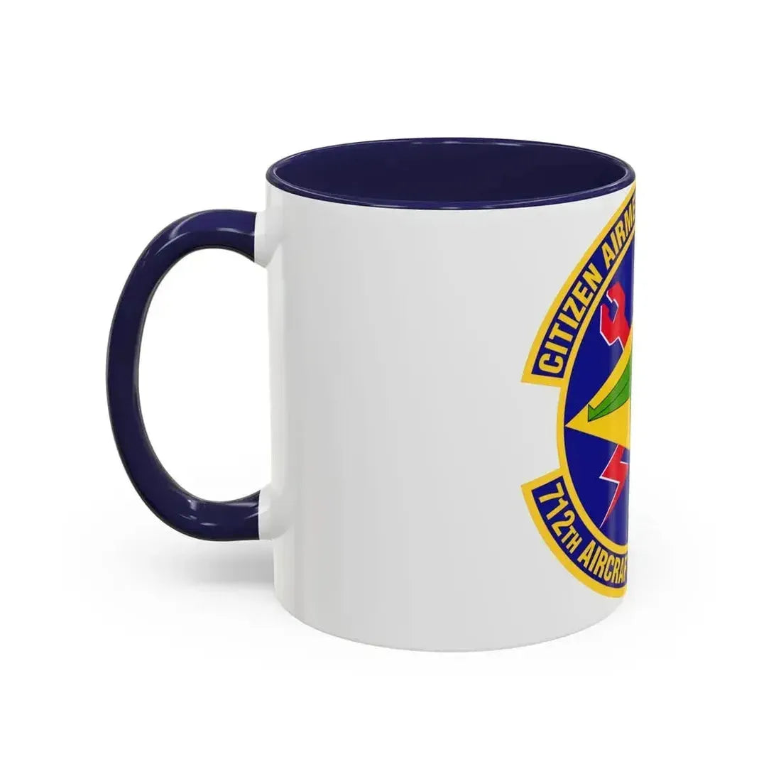 712th Aircraft Maintenance Squadron (U.S. Air Force) Accent Coffee Mug - Go Mug Yourself