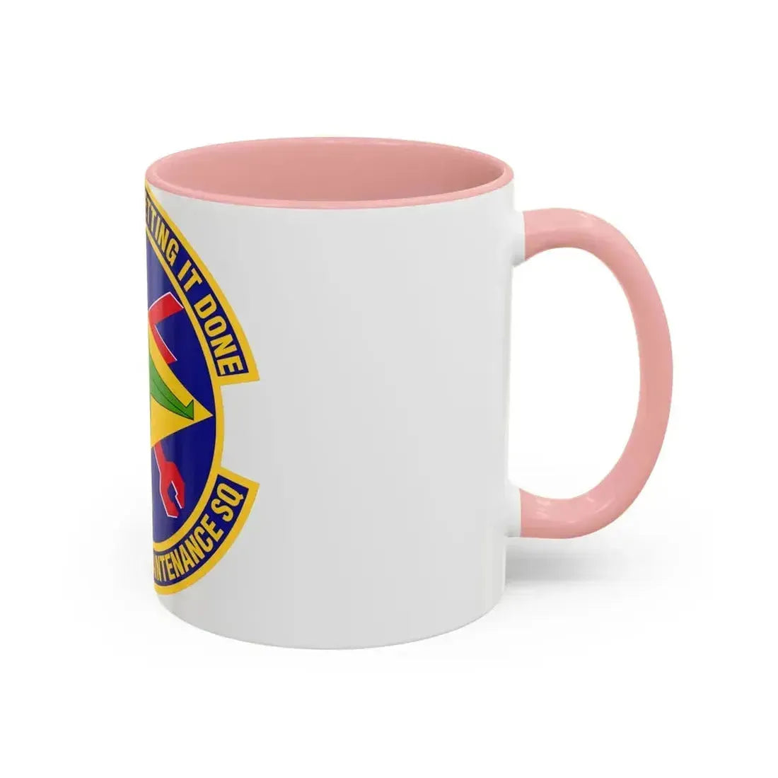712th Aircraft Maintenance Squadron (U.S. Air Force) Accent Coffee Mug - Go Mug Yourself