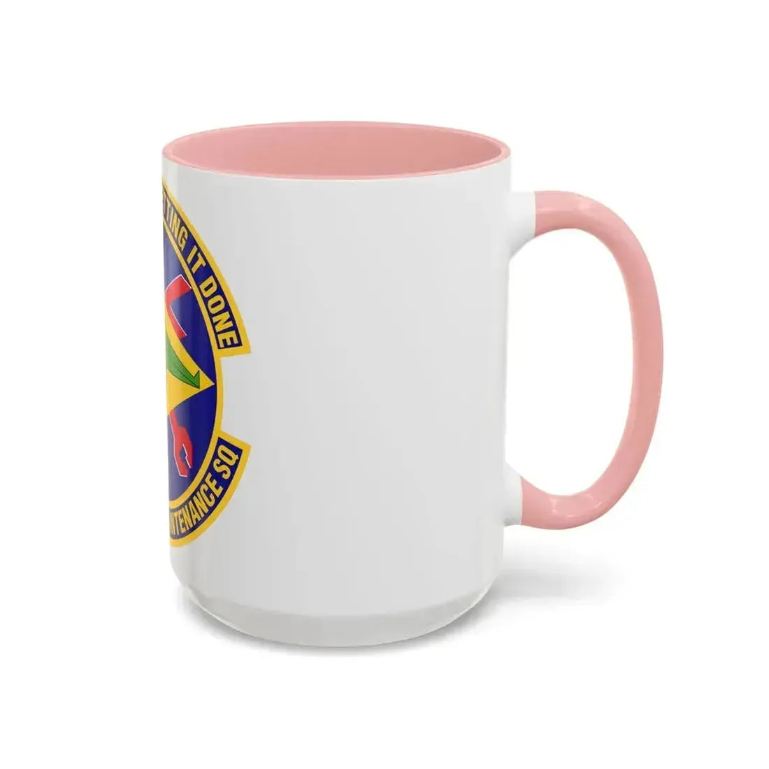 712th Aircraft Maintenance Squadron (U.S. Air Force) Accent Coffee Mug - Go Mug Yourself