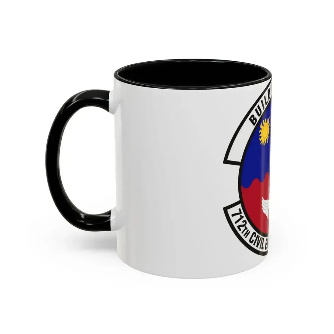 712th Civil Engineer Squadron (U.S. Air Force) Accent Coffee Mug - Go Mug Yourself