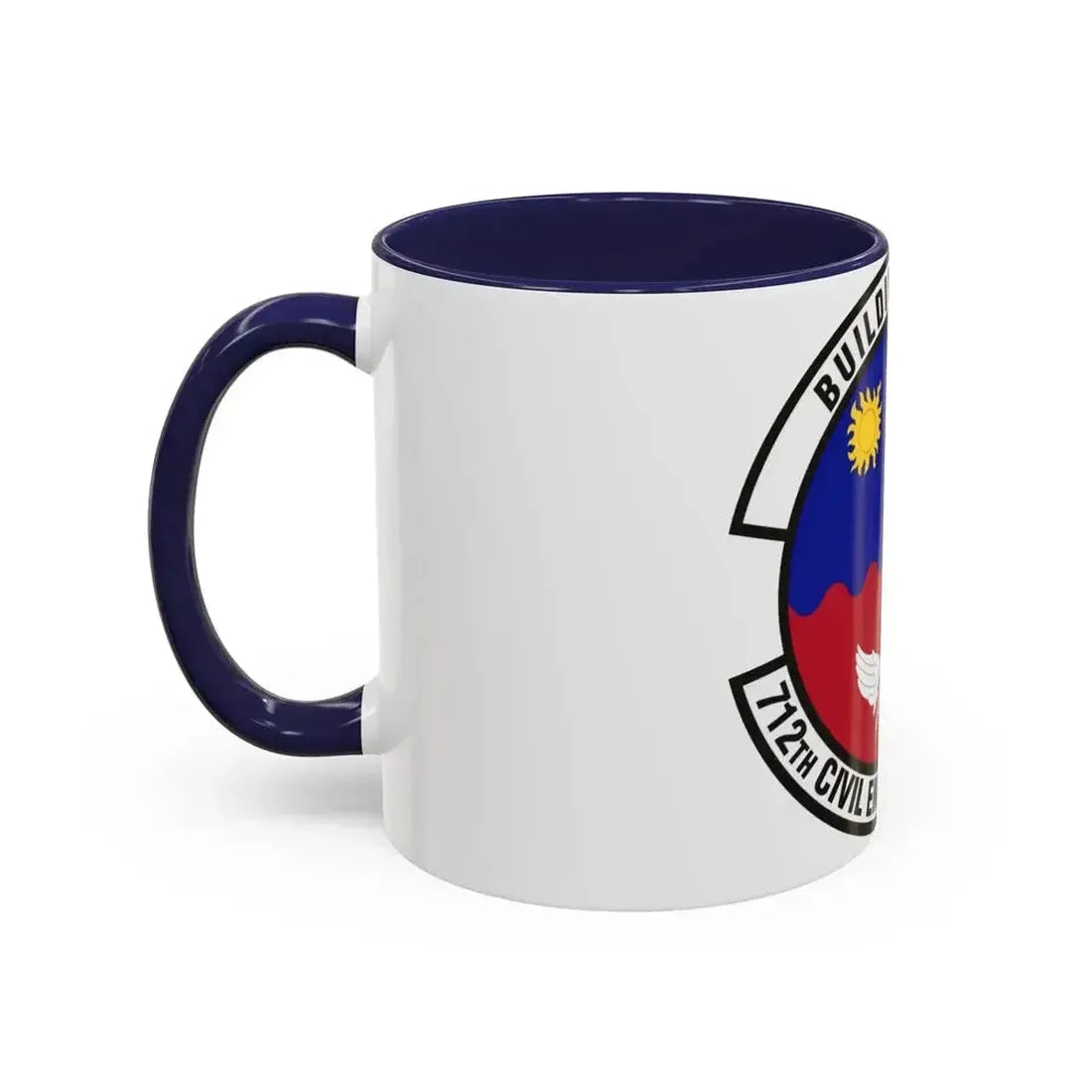 712th Civil Engineer Squadron (U.S. Air Force) Accent Coffee Mug - Go Mug Yourself