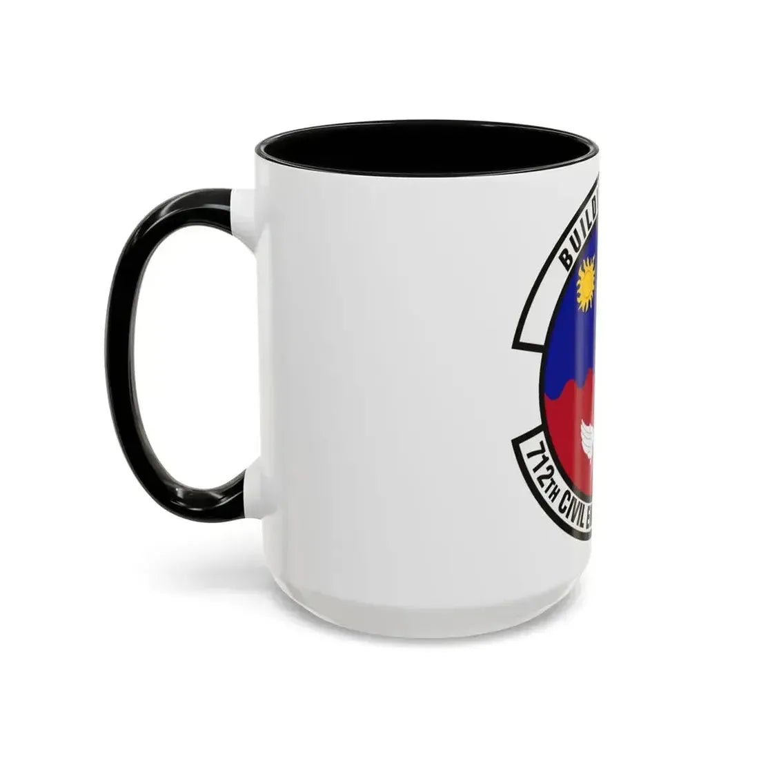 712th Civil Engineer Squadron (U.S. Air Force) Accent Coffee Mug - Go Mug Yourself