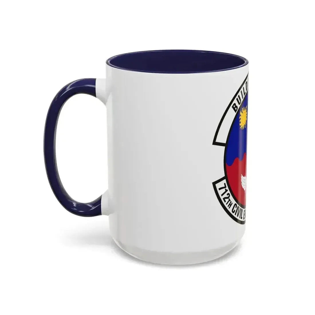 712th Civil Engineer Squadron (U.S. Air Force) Accent Coffee Mug - Go Mug Yourself