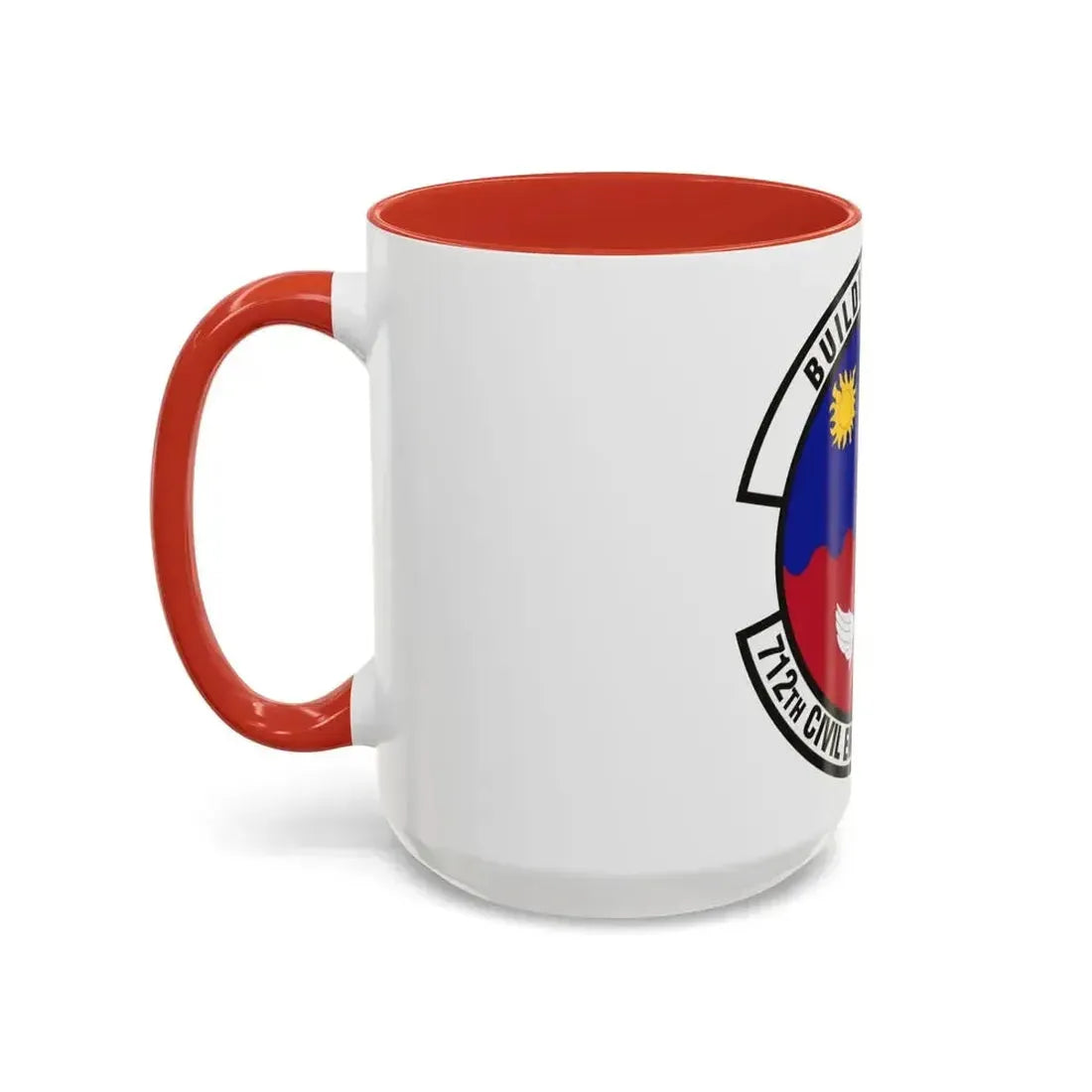 712th Civil Engineer Squadron (U.S. Air Force) Accent Coffee Mug - Go Mug Yourself