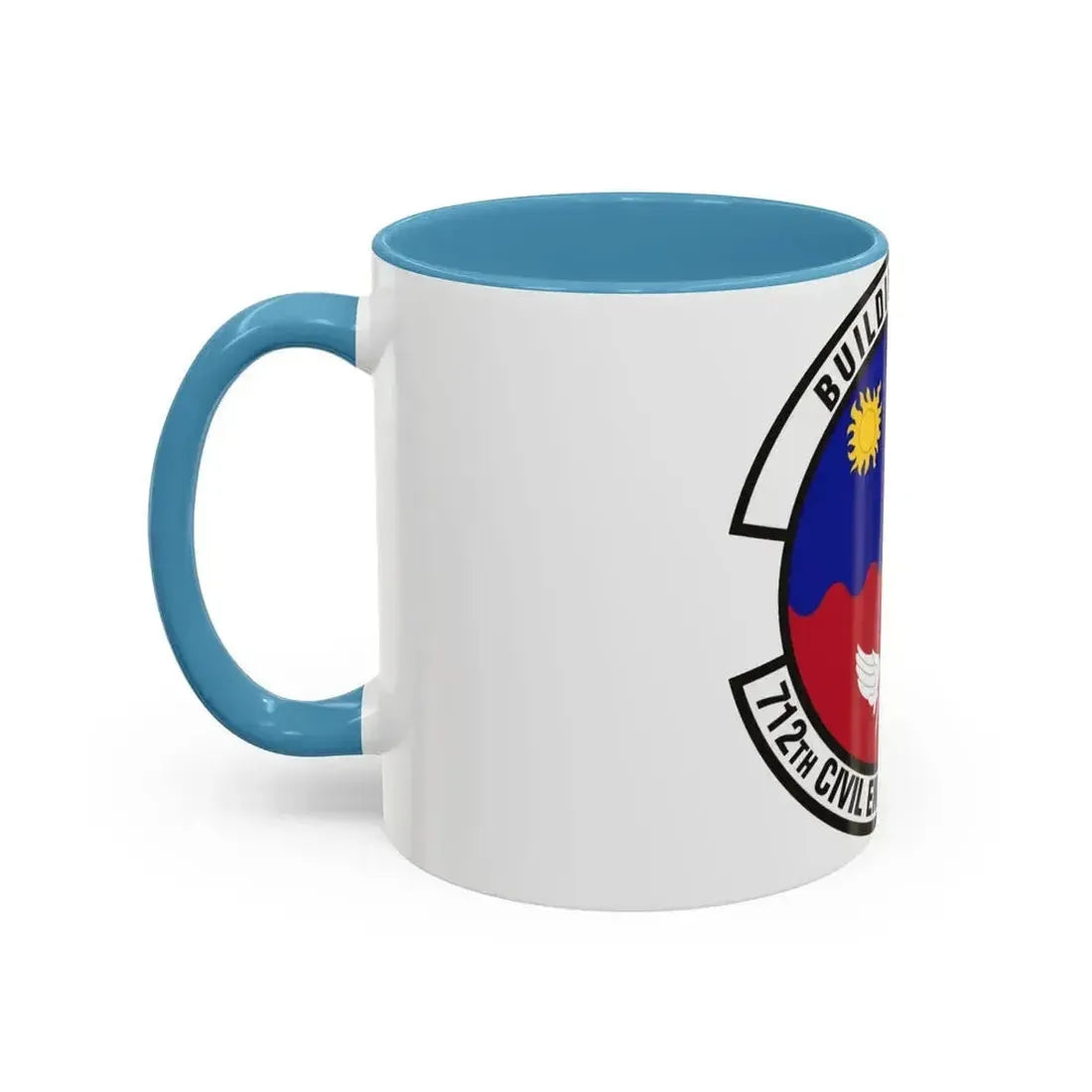 712th Civil Engineer Squadron (U.S. Air Force) Accent Coffee Mug - Go Mug Yourself