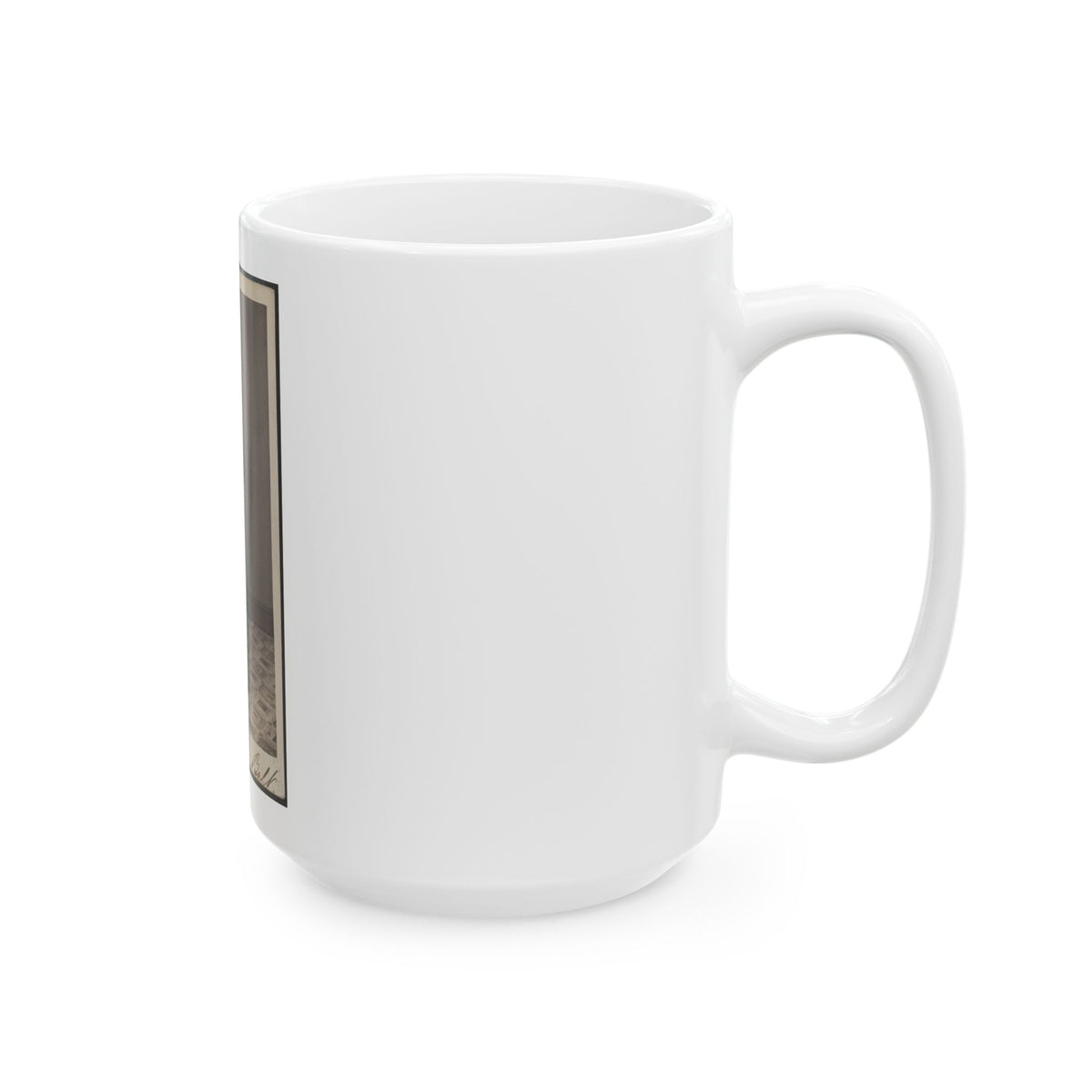 Unidentified Man 008 (U.S. Civil War) White Coffee Mug