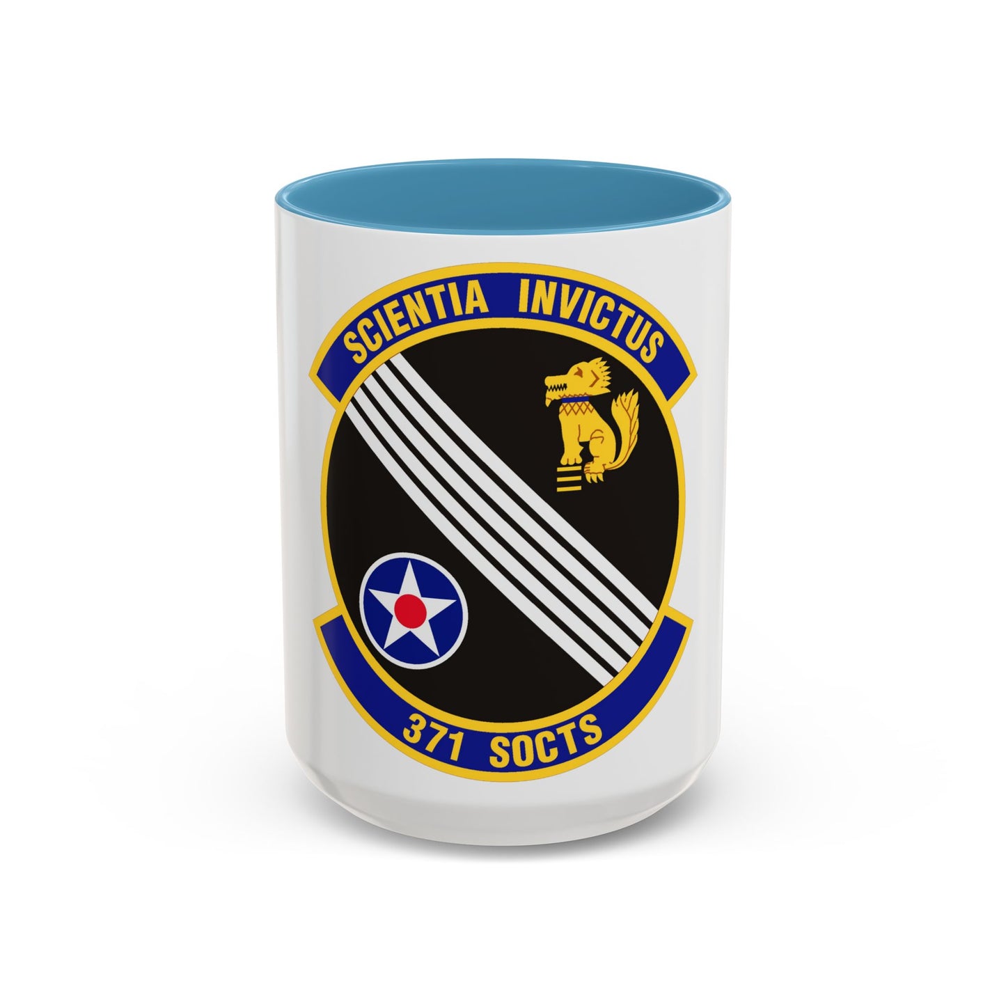 371 Special Operations Combat Training Squadron AFSOC (U.S. Air Force) Accent Coffee Mug