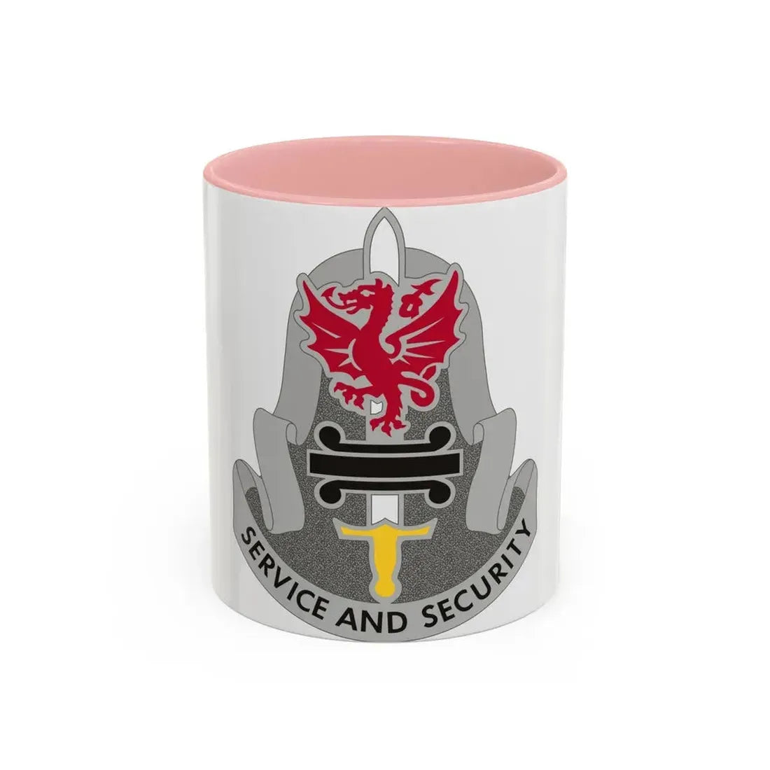 716 Military Intelligence Battalion (U.S. Army) Accent Coffee Mug 11oz Pink - Go Mug Yourself
