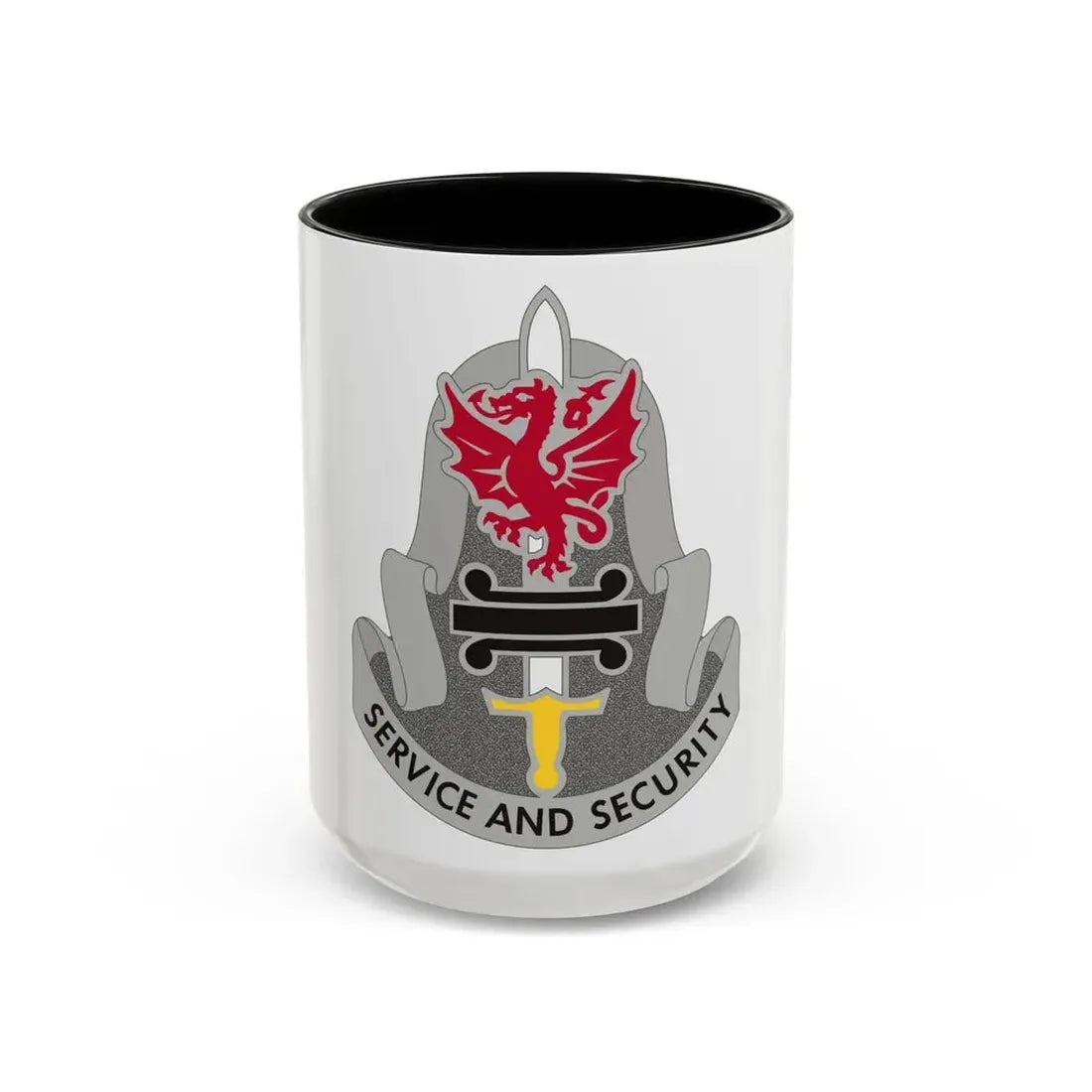 716 Military Intelligence Battalion (U.S. Army) Accent Coffee Mug 15oz Black - Go Mug Yourself