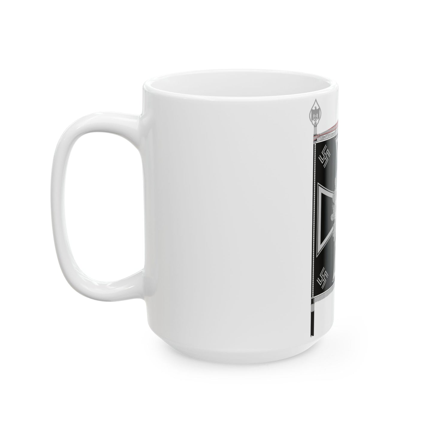Heeresfahne Pioniere (Germany) White Coffee Mug