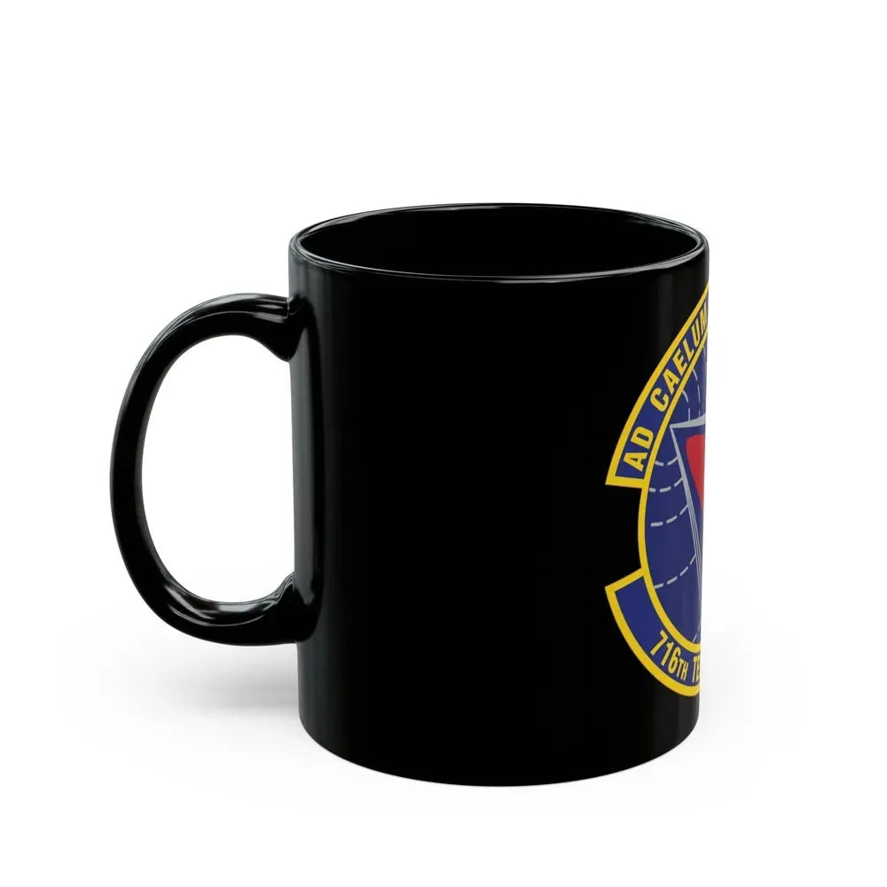716th Test Squadron (U.S. Air Force) Black Coffee Mug - Go Mug Yourself