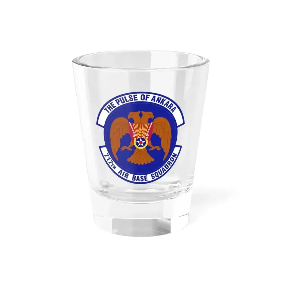 717th Air Base Squadron (U.S. Air Force) Shot Glass 1.5oz 1.5oz - Go Mug Yourself