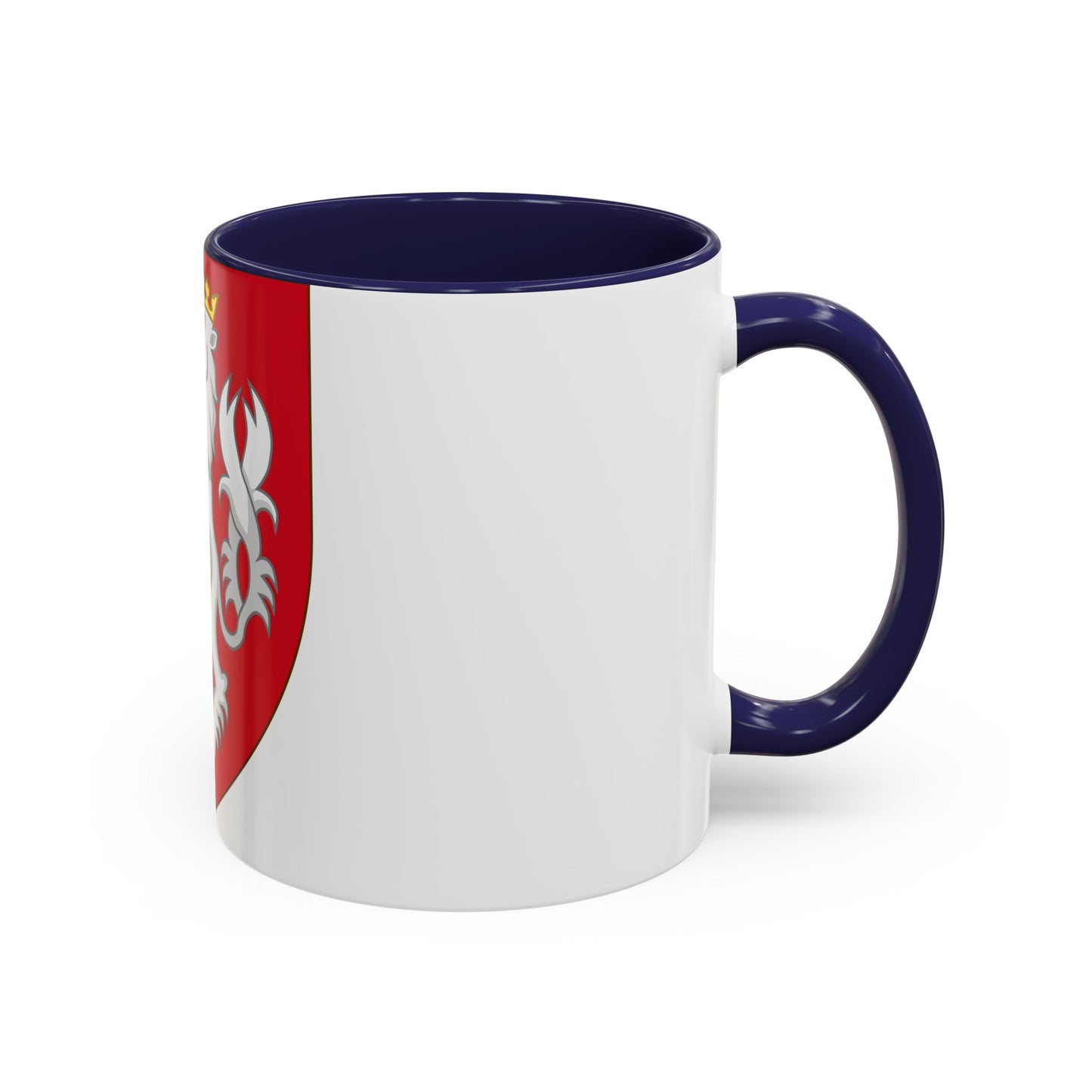 Coat of arms of the House of Luxembourg-Bohemia - Accent Coffee Mug
