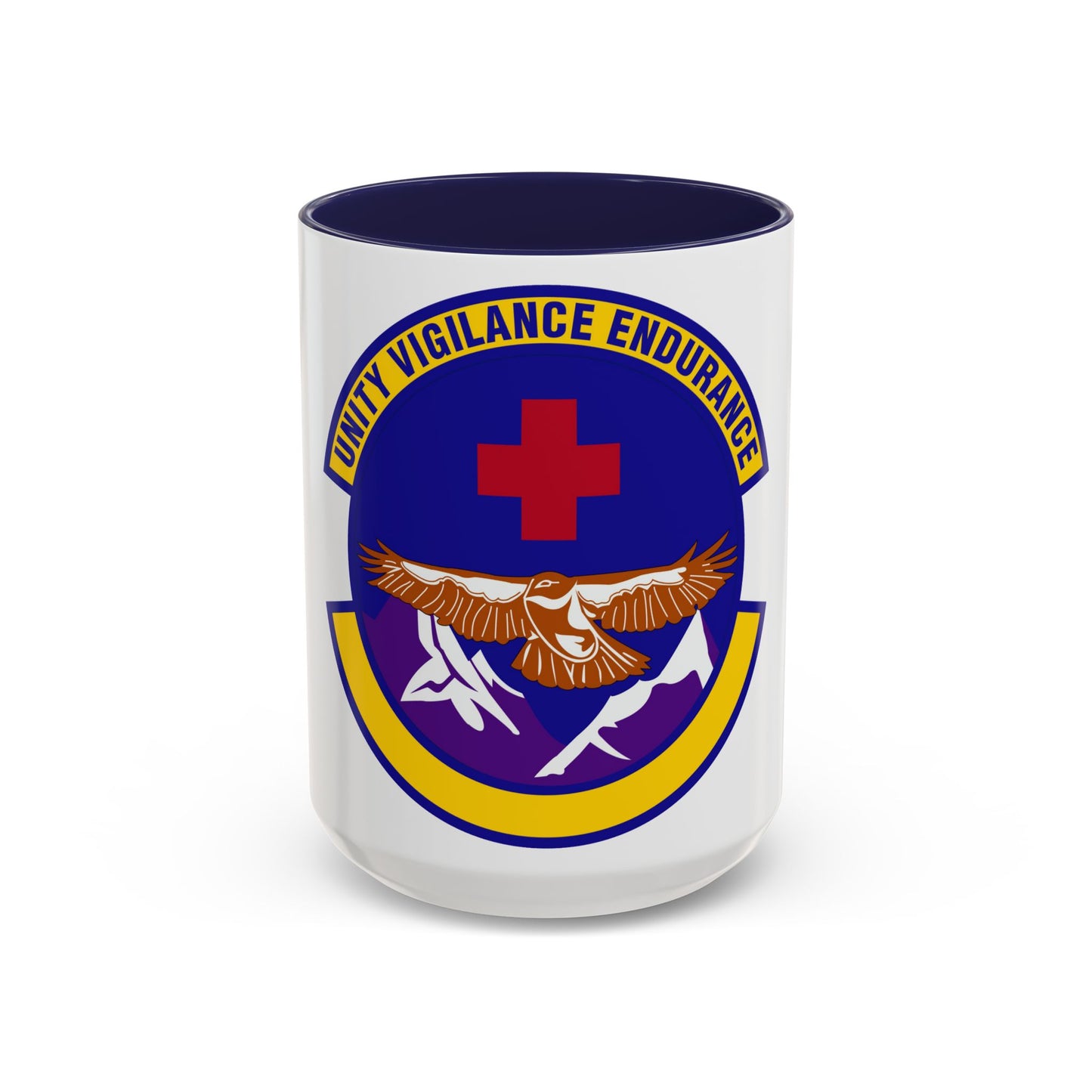 17 Operational Medical Readiness Squadron AETC (U.S. Air Force) Accent Coffee Mug