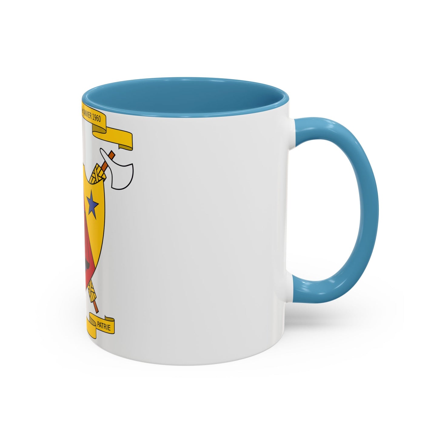 Coat of Arms of Cameroon (1961-1975) - Accent Coffee Mug