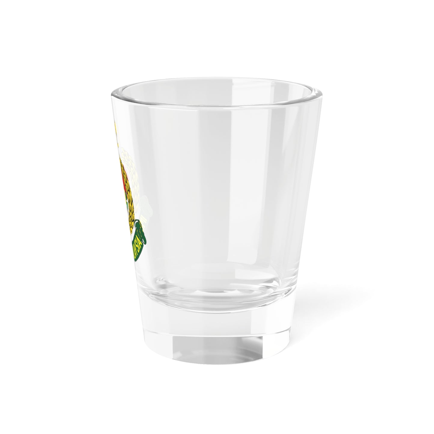 Logo of Department of Immigration Malaysia (Malaysia) (Coat of Arms) Shot Glass 1.5oz