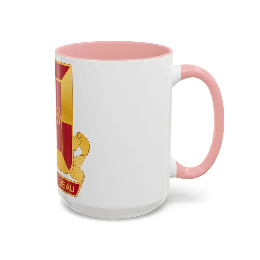 718th Antiaircraft Artillery Gun Battalion (U.S. Army) Accent Coffee Mug - Go Mug Yourself