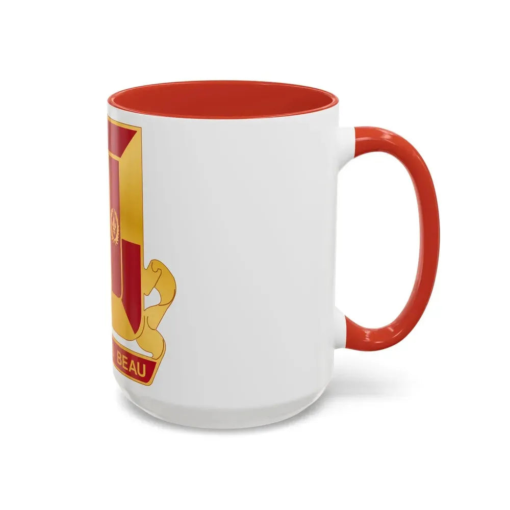 718th Antiaircraft Artillery Gun Battalion (U.S. Army) Accent Coffee Mug - Go Mug Yourself