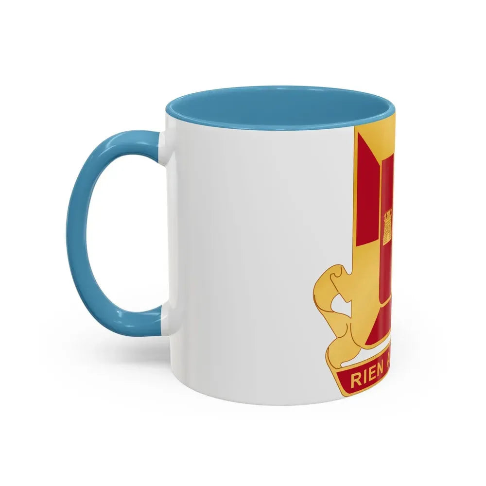 718th Antiaircraft Artillery Gun Battalion (U.S. Army) Accent Coffee Mug - Go Mug Yourself