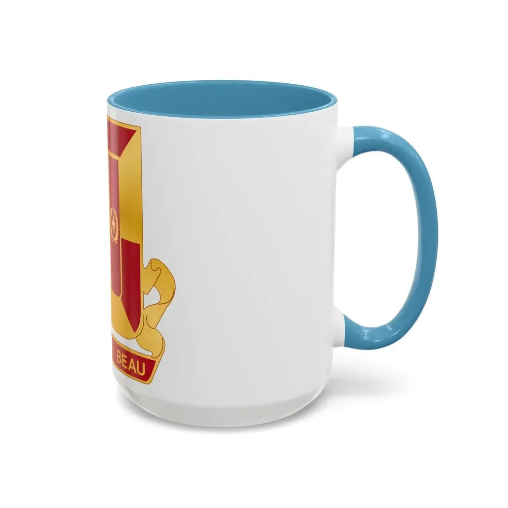 718th Antiaircraft Artillery Gun Battalion (U.S. Army) Accent Coffee Mug - Go Mug Yourself