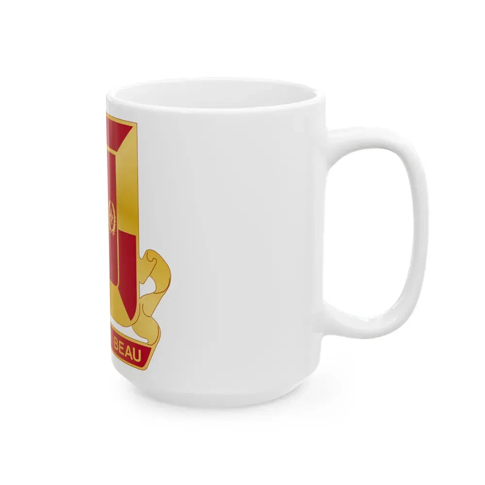 718th Antiaircraft Artillery Gun Battalion (U.S. Army) White Coffee Mug - Go Mug Yourself