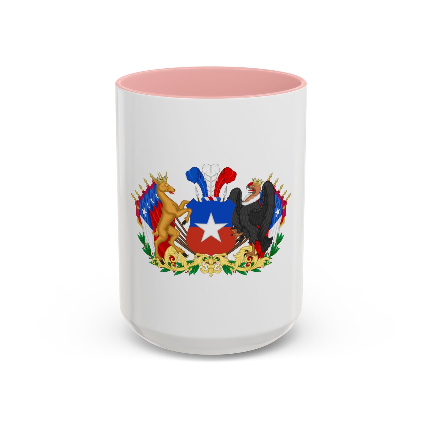Greater Coat of Arms of Chile (1834-1920) - Accent Coffee Mug