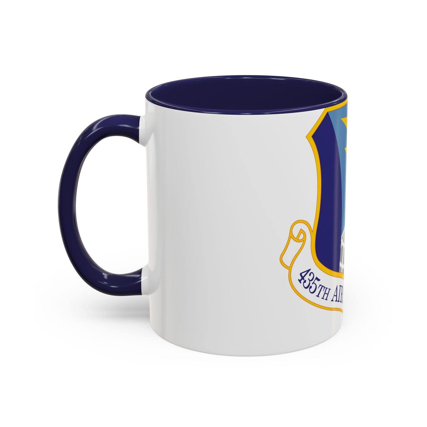 435th Air Base Wing (U.S. Air Force) Accent Coffee Mug