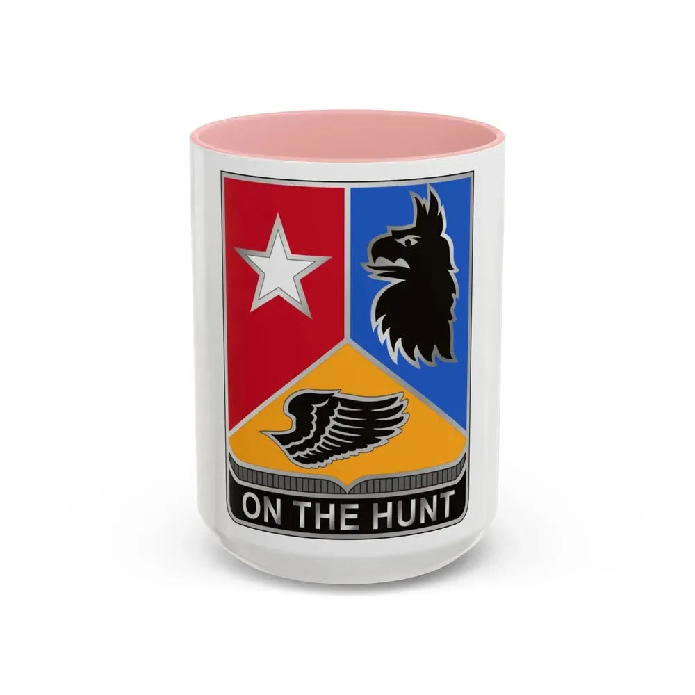 71st Expeditionary Military Intelligence Brigade 2 (U.S. Army) Accent Coffee Mug 15oz Pink - Go Mug Yourself