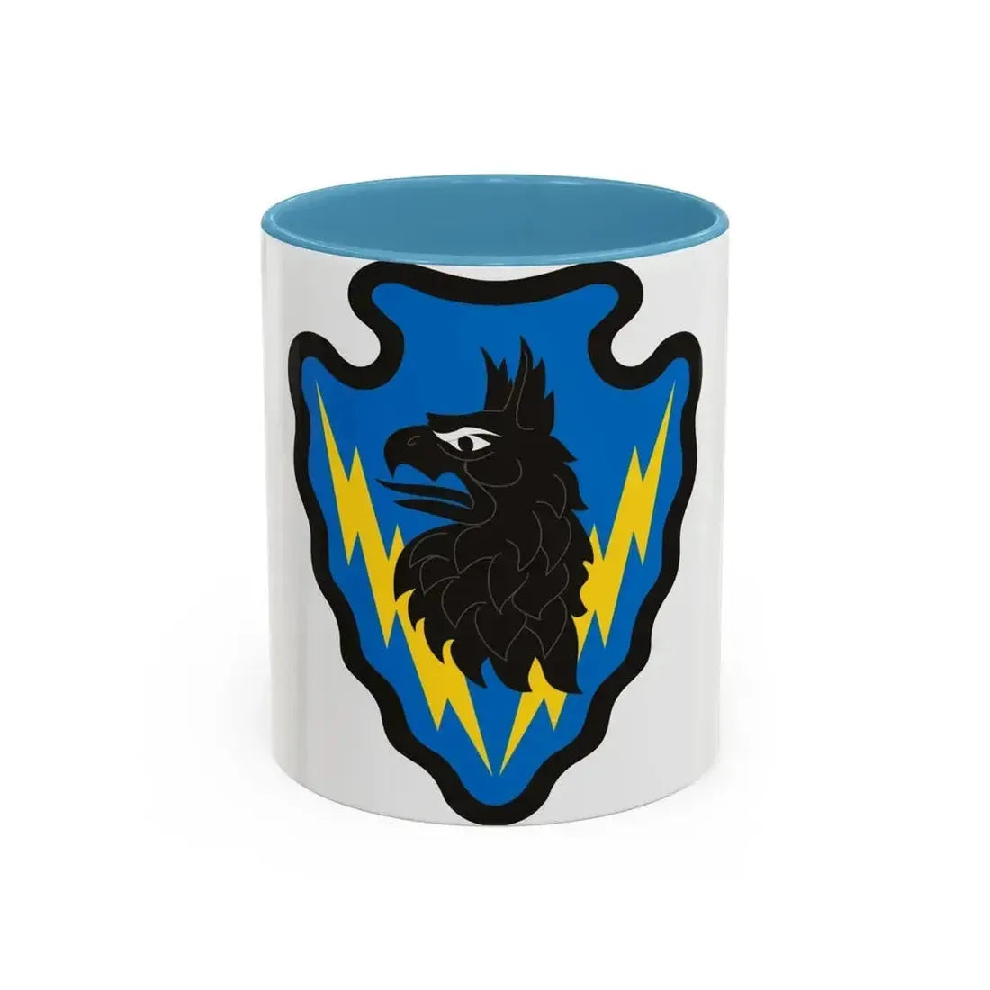 71st Expeditionary Military Intelligence Brigade (U.S. Army) Accent Coffee Mug 11oz Light Blue - Go Mug Yourself