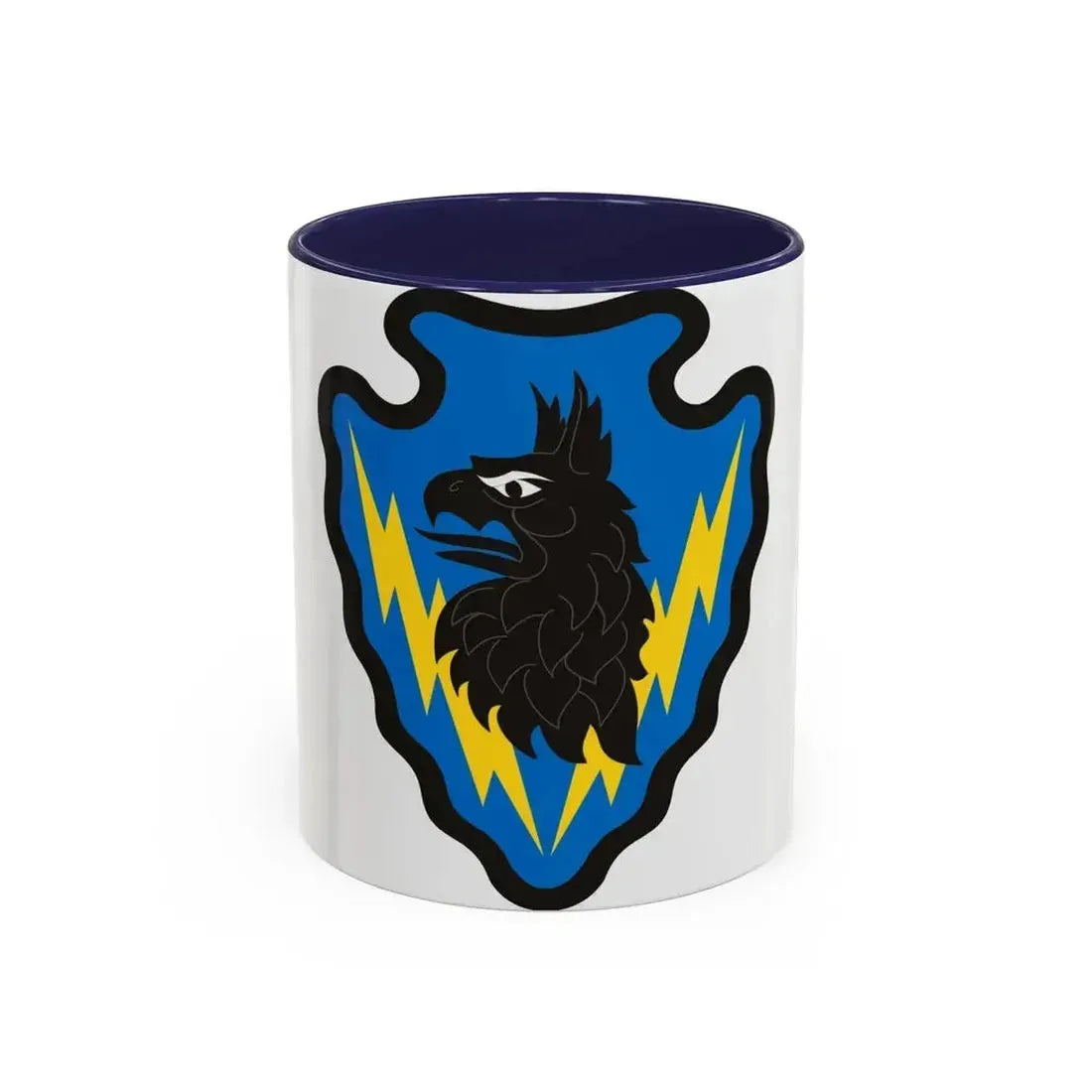 71st Expeditionary Military Intelligence Brigade (U.S. Army) Accent Coffee Mug 11oz Navy - Go Mug Yourself