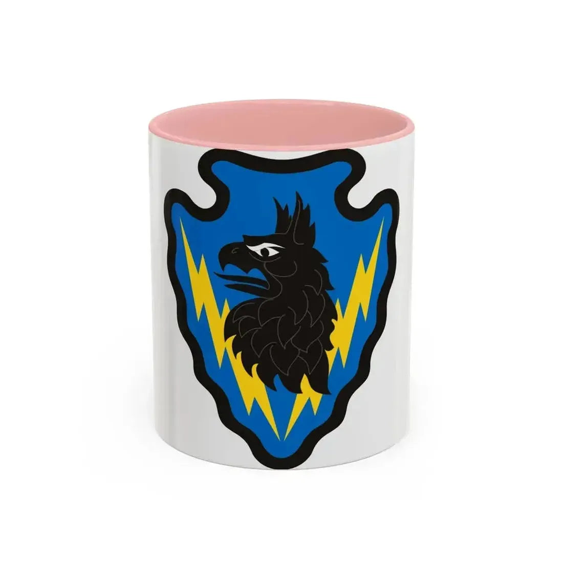 71st Expeditionary Military Intelligence Brigade (U.S. Army) Accent Coffee Mug 11oz Pink - Go Mug Yourself