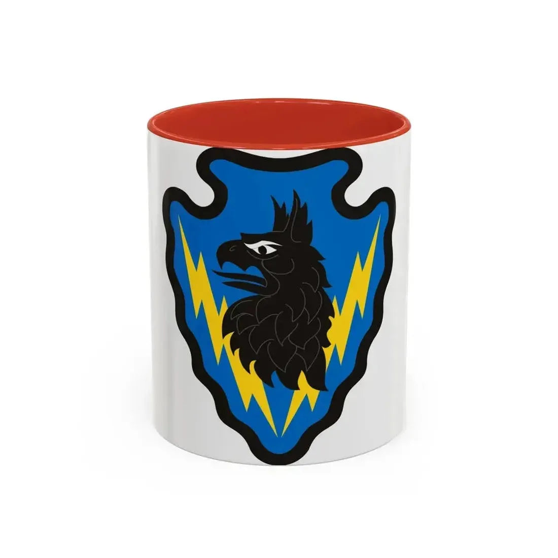71st Expeditionary Military Intelligence Brigade (U.S. Army) Accent Coffee Mug 11oz Red - Go Mug Yourself