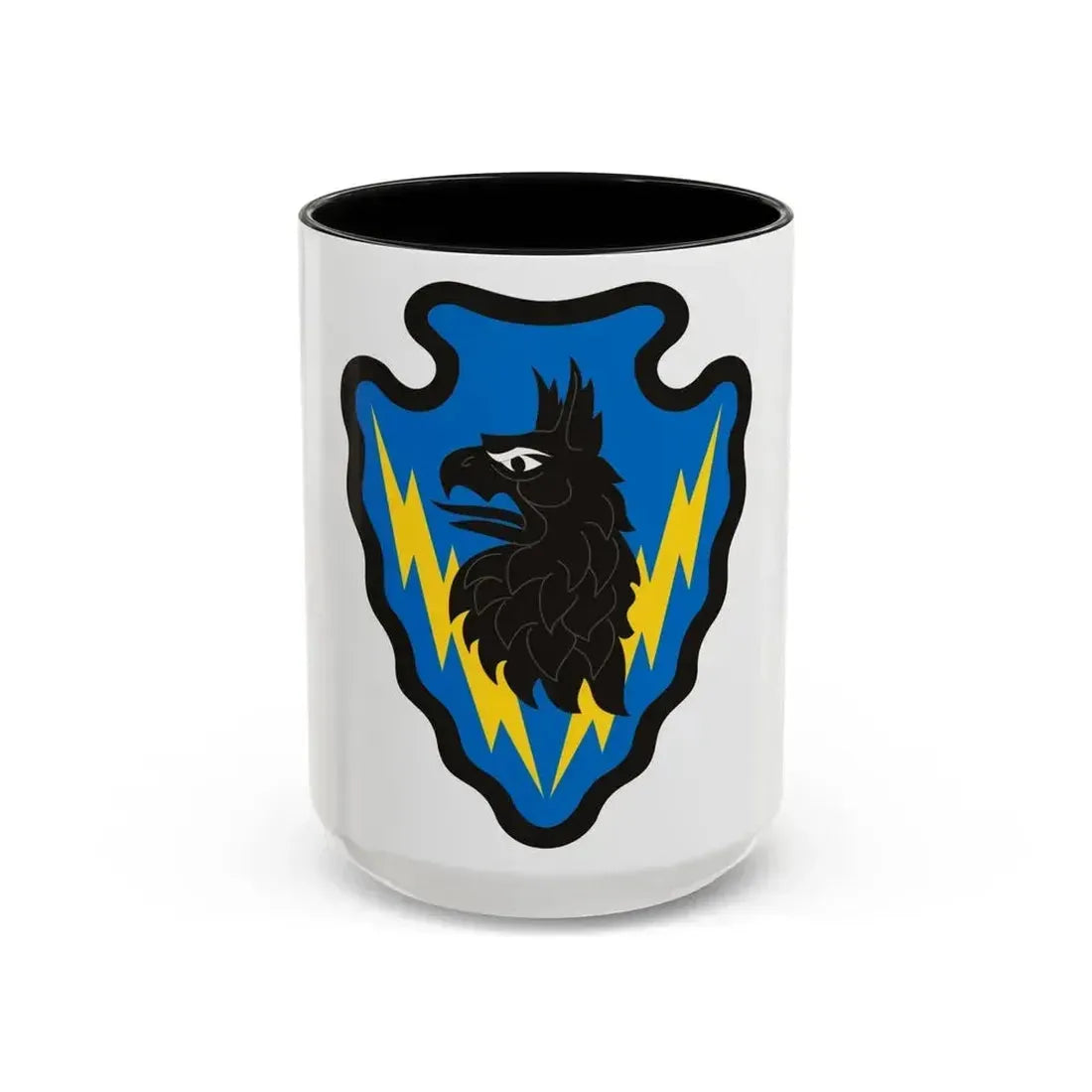 71st Expeditionary Military Intelligence Brigade (U.S. Army) Accent Coffee Mug 15oz Black - Go Mug Yourself