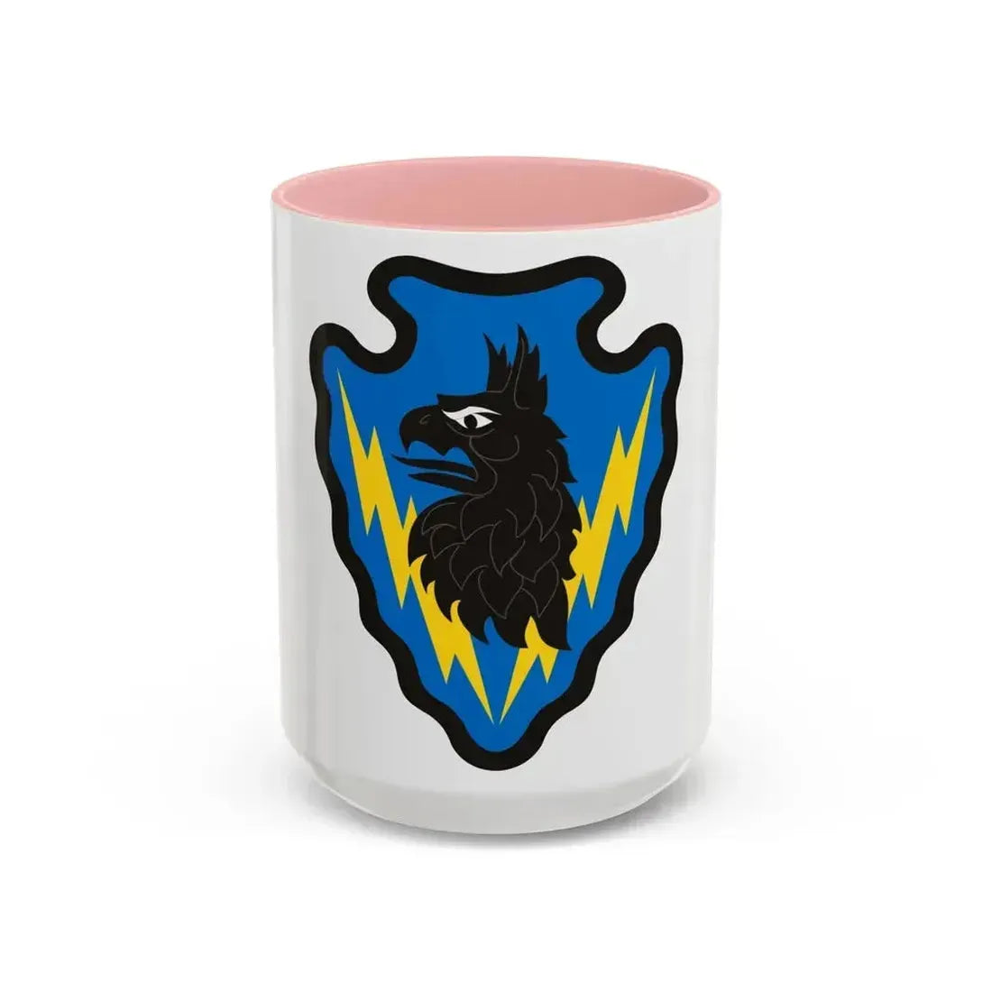 71st Expeditionary Military Intelligence Brigade (U.S. Army) Accent Coffee Mug 15oz Pink - Go Mug Yourself