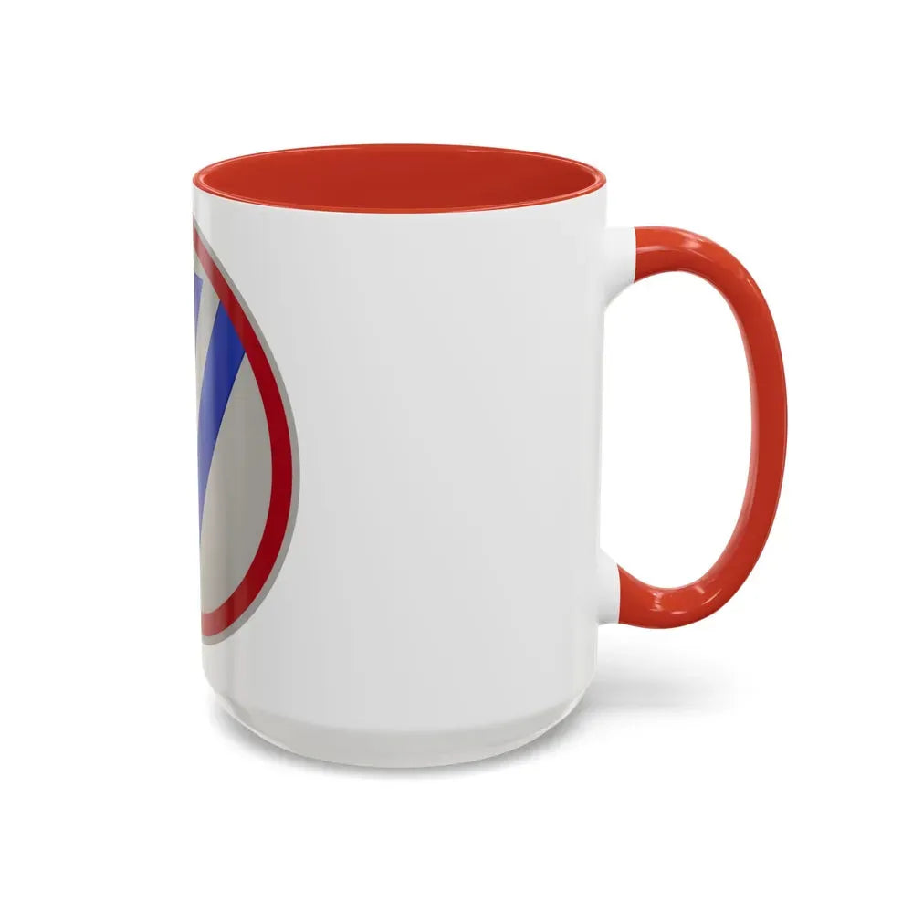 71st Infantry Division (U.S. Army) Accent Coffee Mug - Go Mug Yourself