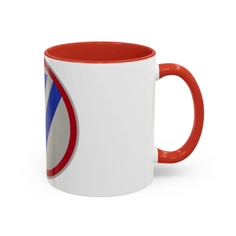 71st Infantry Division (U.S. Army) Accent Coffee Mug - Go Mug Yourself