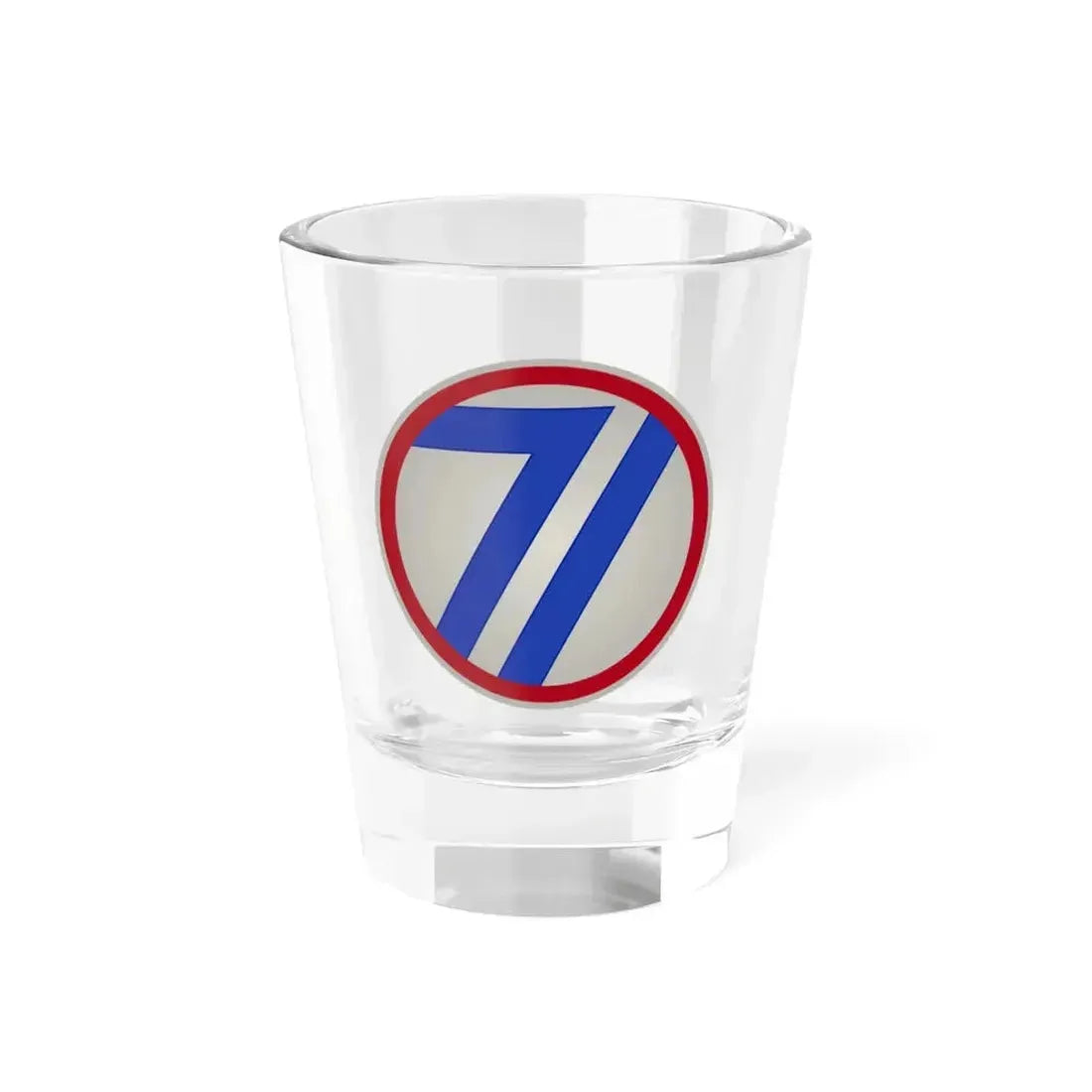 71st Infantry Division (U.S. Army) Shot Glass 1.5oz 1.5oz - Go Mug Yourself