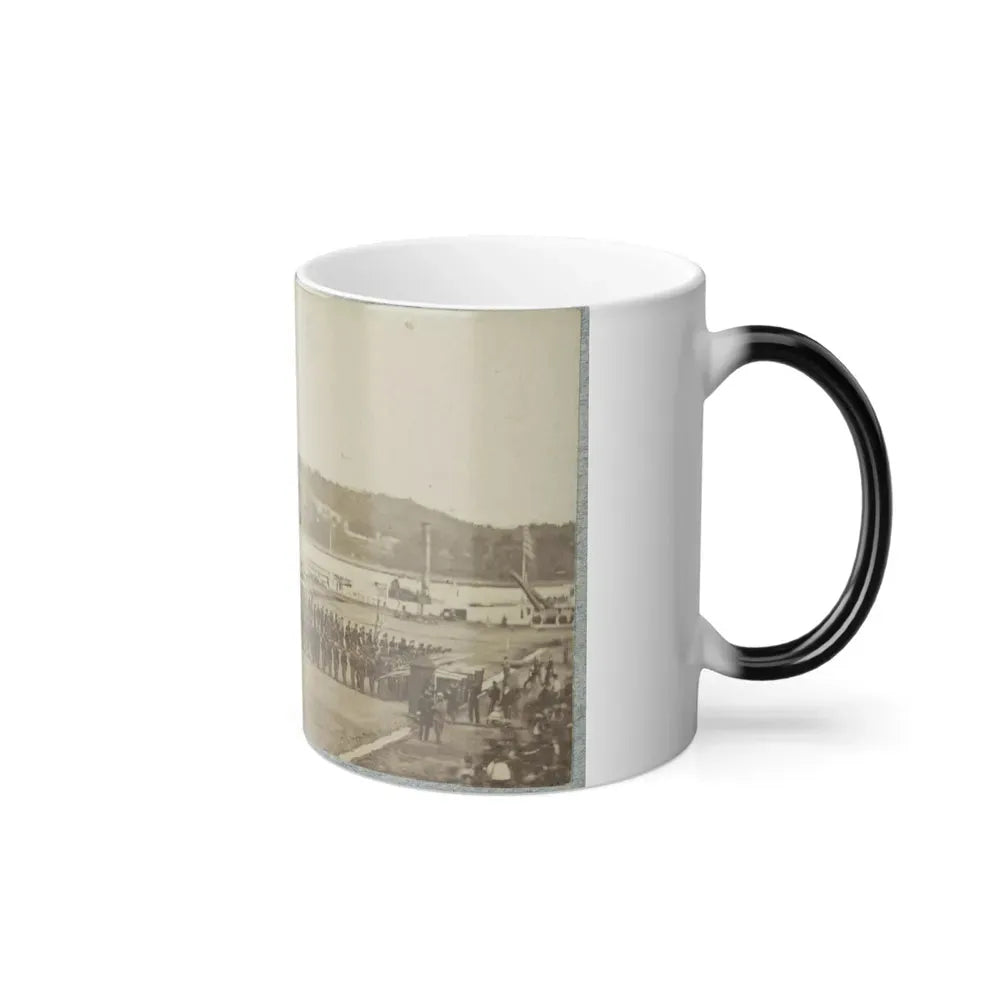 71St New York State Militia at Washington Navy Yard (U.S. Civil War) Color Changing Coffee Mug 11oz - Go Mug Yourself