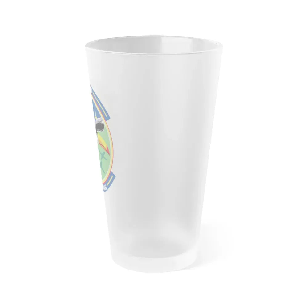 71st STUS STUCANS (U.S. Air Force) Frosted Pint Glass 16oz - Go Mug Yourself