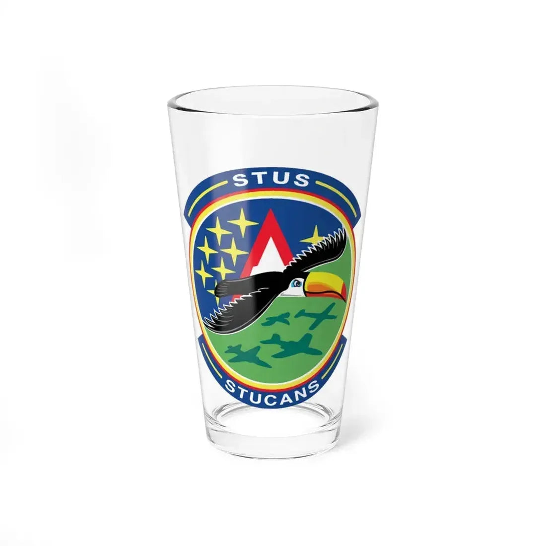 71st STUS STUCANS (U.S. Air Force) Pint Glass 16oz 16oz - Go Mug Yourself