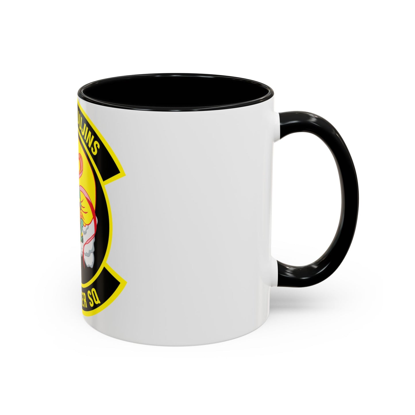 4th Fighter SQ Fightin' Fuujins (U.S. Air Force) Accent Coffee Mug